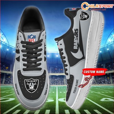 Las Vegas Raiders NFL Air Low Top AF1 Sneakers Best Stylish Comfort Shoes for Men and Women - soulcals