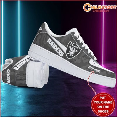 Las Vegas Raiders NFL Air Low Top AF1 Sneakers Perfect Gift Stylish Comfortable Shoes For Men And Wo - soulcals
