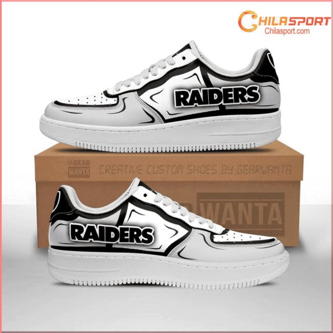 Las Vegas Raiders NFL Air Low Top AF1 Sneakers Shoes Comfortable Stylish Gift For Men And Women - soulcals