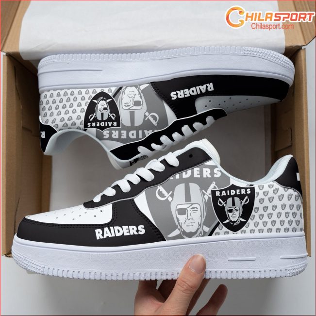 Las Vegas Raiders NFL Air Low Top AF1 Sneakers Shoes for Men and Women Stylish Collection - soulcals