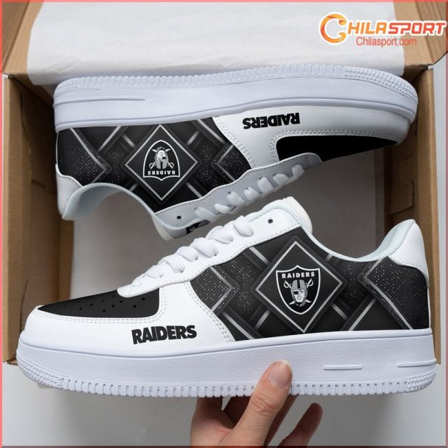 Las Vegas Raiders NFL Air Low Top AF1 Sneakers Shoes for Men and Women Stylish Fan Gift - soulcals