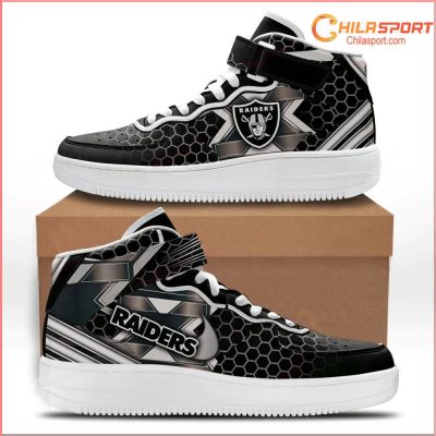 Las Vegas Raiders NFL Air Low Top AF1 Sneakers Shoes for Stylish Fans Men and Women - soulcals
