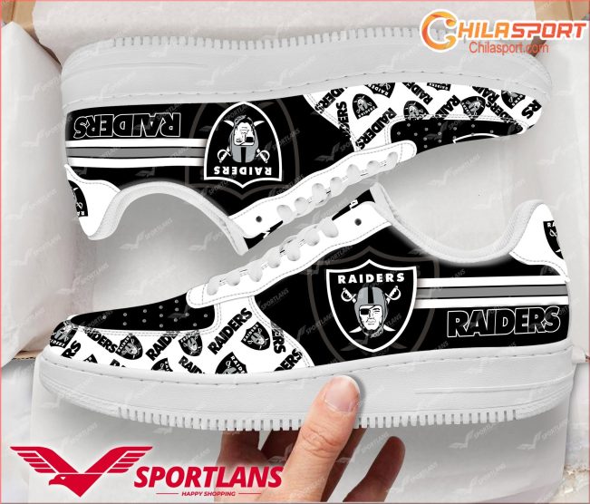 Las Vegas Raiders NFL Air Low Top AF1 Sneakers Shoes Gift Ideas for Men and Women - soulcals