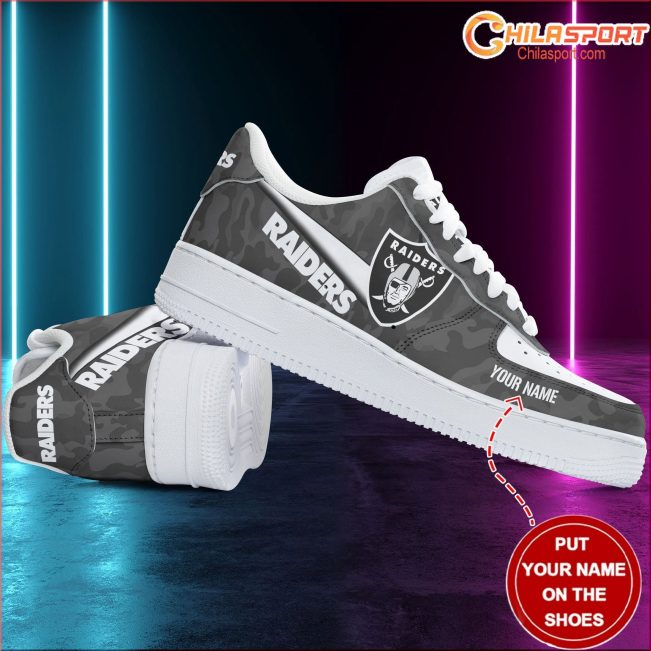 Las Vegas Raiders NFL Air Low Top AF1 Sneakers Shoes Perfect Gift For Stylish Fans Comfort - soulcals