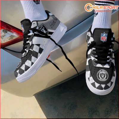 Las Vegas Raiders NFL Air Low Top AF1 Sneakers Shoes Stylish Comfortable Fan Gear For Men And Women - soulcals