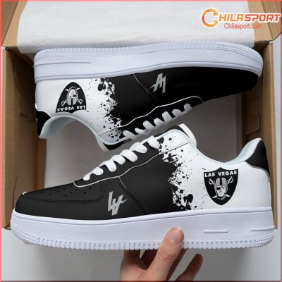 Las Vegas Raiders NFL Air Low Top AF1 Sneakers - Stylish AF1 Trendy Gift For Men And Women - soulcals