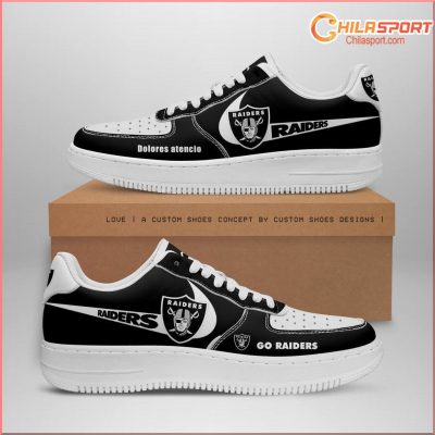 Las Vegas Raiders NFL Air Low Top AF1 Sneakers Stylish and Comfortable Shoes For Men and Women - soulcals