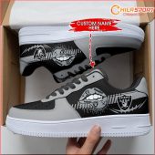 Las Vegas Raiders NFL Air Low Top AF1 Sneakers Stylish Comfortable Shoes Perfect Gift for Fans - soulcals