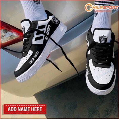 Las Vegas Raiders NFL Air Low Top AF1 Sneakers Stylish Footwear for Men and Women Gift Idea - soulcals