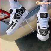 Las Vegas Raiders NFL Air Low Top AF1 Sneakers Stylish Footwear Gifts for Men and Women - soulcals