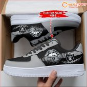 Las Vegas Raiders NFL Air Low Top AF1 Sneakers Stylish Trendy AF1 Gift New Arrival - soulcals