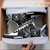 Las Vegas Raiders NFL Air Low Top AF1 Sneakers Stylish Trendy Shoes - soulcals
