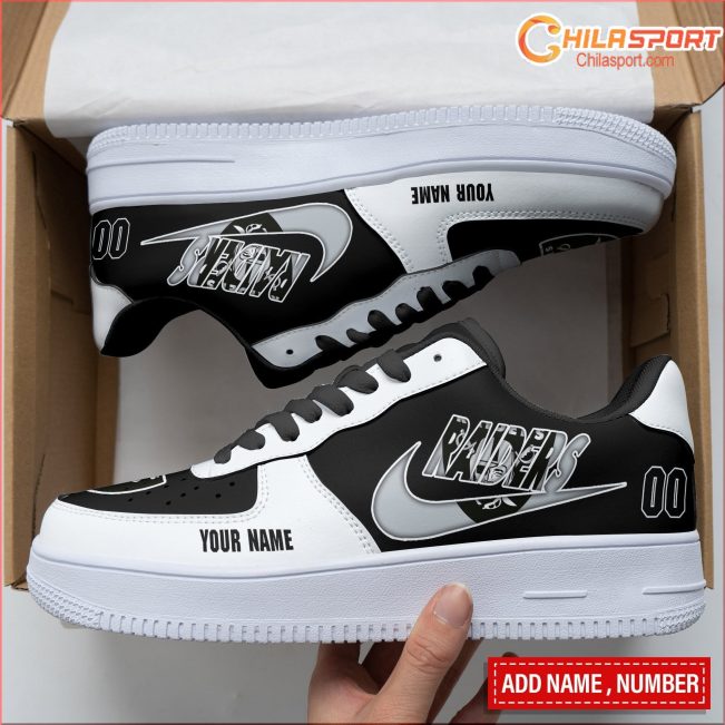Las Vegas Raiders Personalized AF1 Shoes Stylish Fan Gift For Men - soulcals