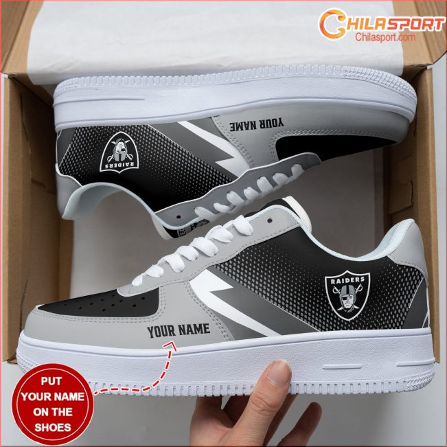 Las Vegas Raiders Personalized AF1 Shoes Unique Fan Gift Idea - soulcals