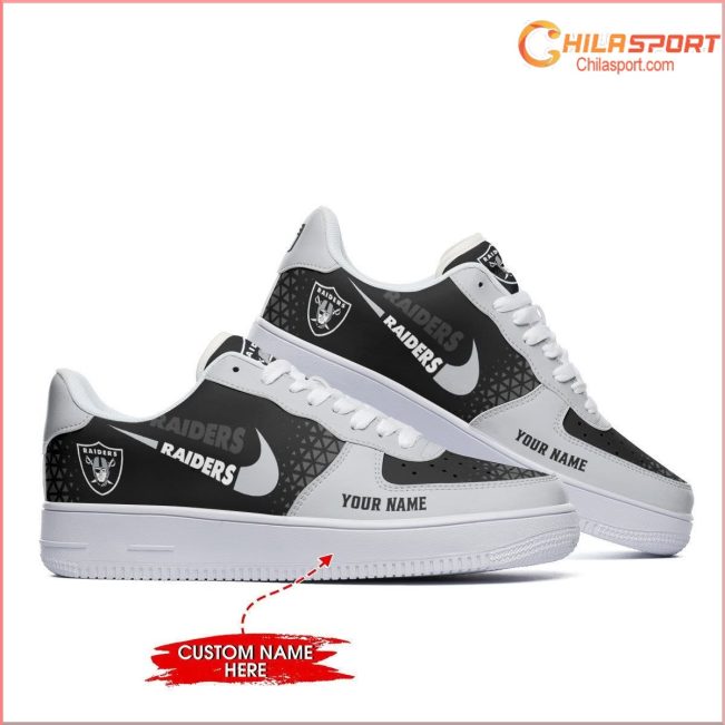 Las Vegas Raiders Personalized AF1 Shoes Unique Fan Gift Style - soulcals
