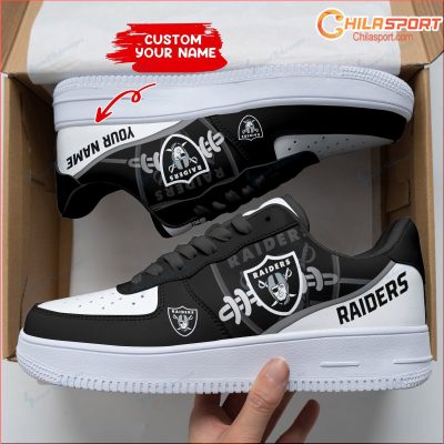 Las Vegas Raiders Personalized AF1 Shoes Unique Gift for Fans - soulcals