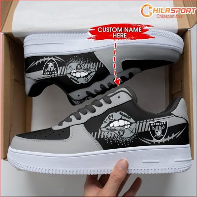 Las Vegas Raiders Personalized AF1 Shoes Unique Stylish Gift for Fans - soulcals
