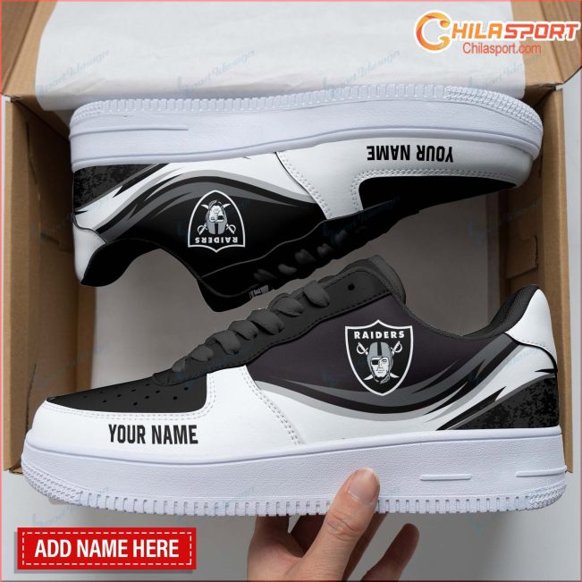 Las Vegas Raiders Personalized AF1 Shoes Unique Stylish Gifts - soulcals