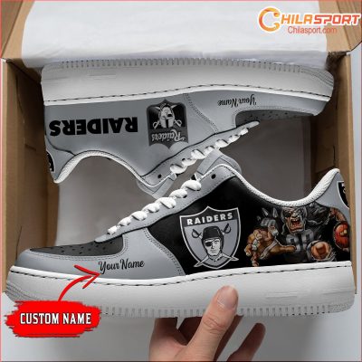 Las Vegas Raiders Personalized Air Force 1 Shoes Unique Gift Idea - soulcals