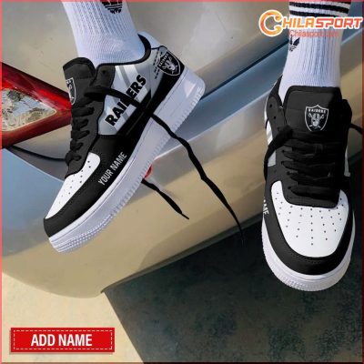 Las Vegas Raiders Sneakers Stylish Comfort, Trendy NFL Shoes - soulcals