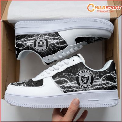 Las Vegas Raiders Sneakers - Stylish NFL Air Low Top AF1s - Sale Gift - soulcals