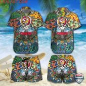 Lgoajvmz T260422 49xxxnfl Kansas City Chiefs Grateful Dead Bears Hawaiian Shirt And Shorts 3.jpg - demo10