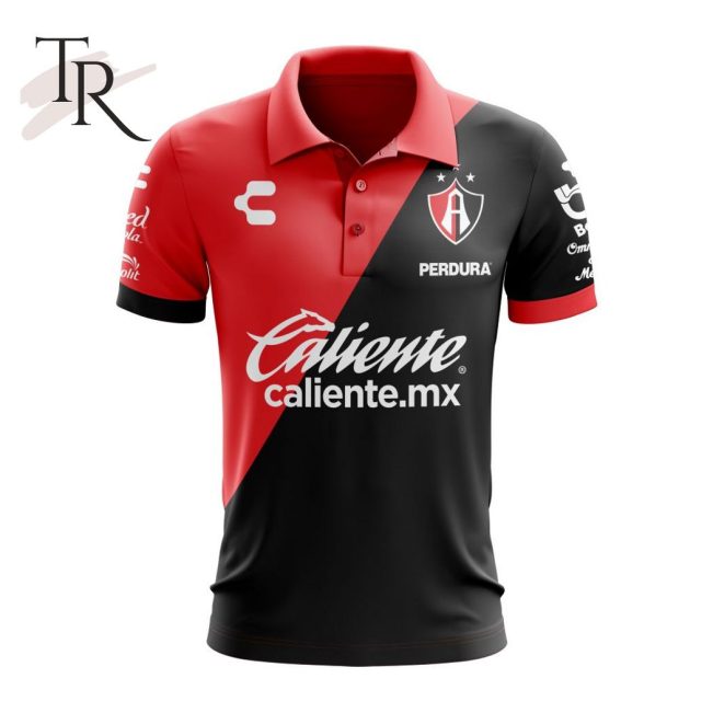 LIGA MX Atlas F.C 2023 - 2024 Home Polo Shirt - soulcals.com