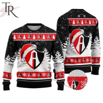 LIGA MX Atlas F.C Special Christmas Ugly Sweater Design - soulcals.com