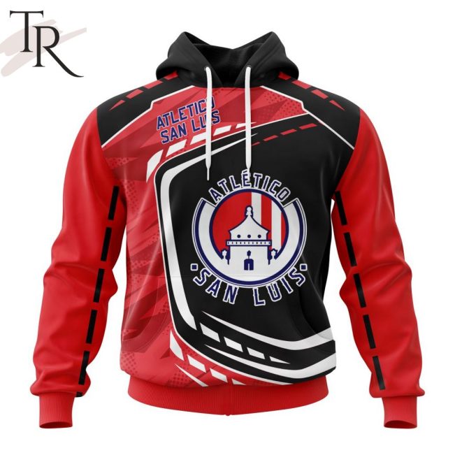 LIGA MX Atletico San Luis Special Design Concept Kits Hoodie - soulcals.com