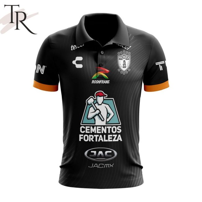 LIGA MX C.F. Pachuca 2023 - 2024 Away Polo Shirt - soulcals.com
