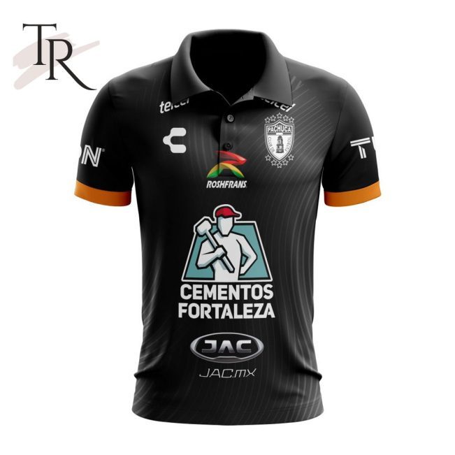 LIGA MX C.F. Pachuca 2023 - 2024 Away Polo Shirt - soulcals.com