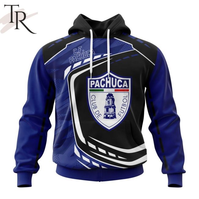 LIGA MX C.F. Pachuca Special Design Concept Kits Hoodie - soulcals.com