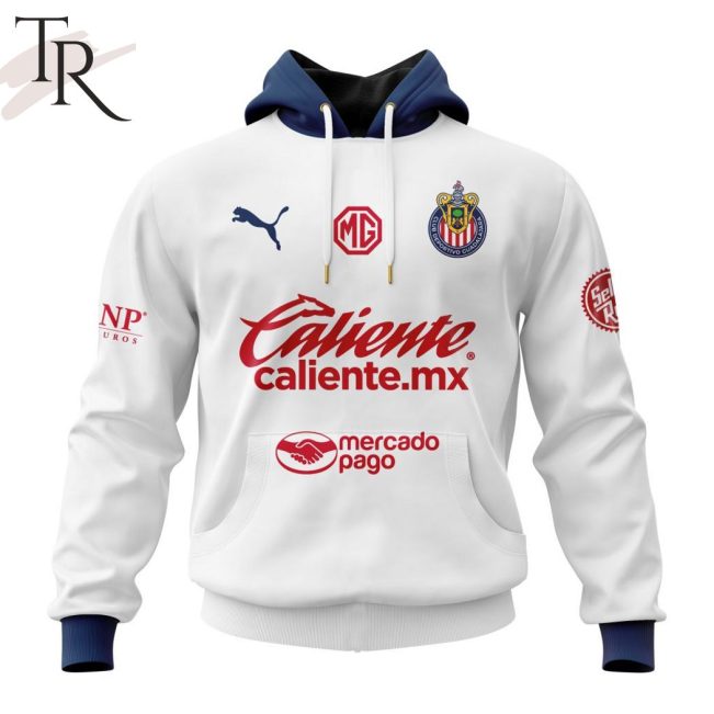 LIGA MX Chivas Guadalajara 2025 Away Hoodie - soulcals.com