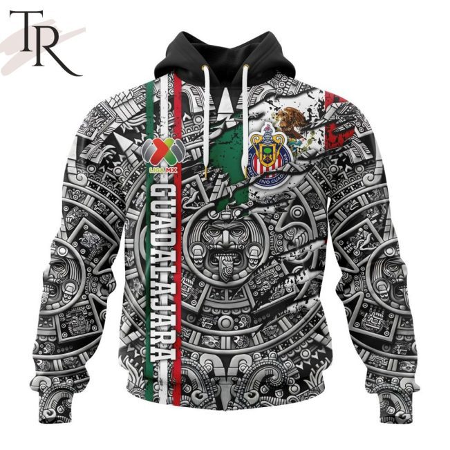 LIGA MX Chivas Guadalajara Special Aztec Design Hoodie - soulcals.com