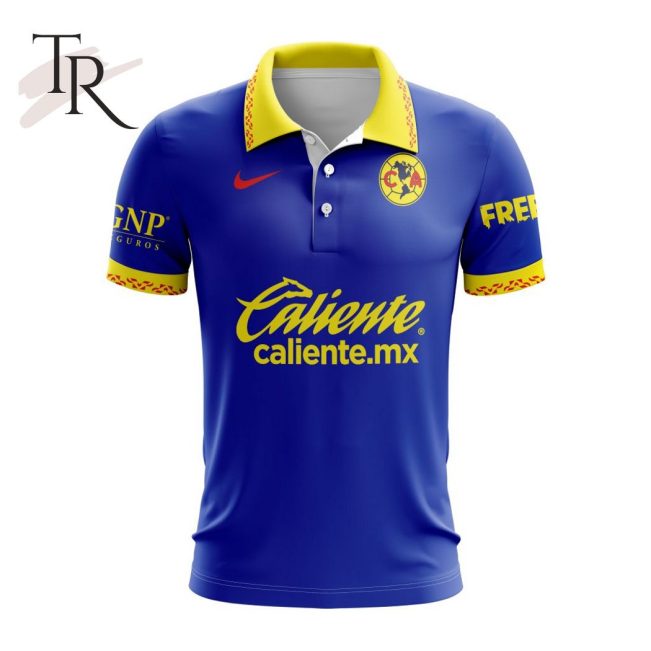 LIGA MX Club America 2023 - 2024 Away Polo Shirt - soulcals.com