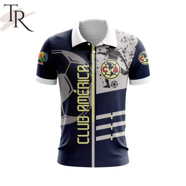LIGA MX Club America Special Polo Design Concept Kits - soulcals.com