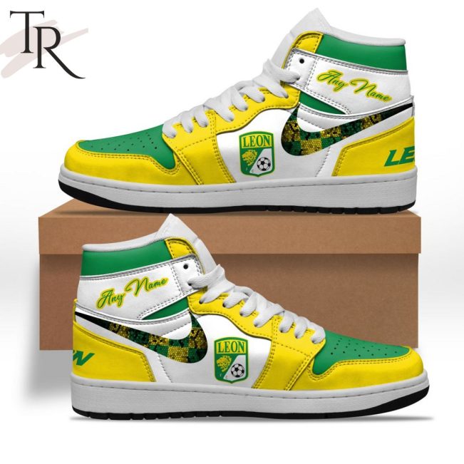 LIGA MX Club Leon Special Air Jordan 1 Custom Sneaker - soulcals.com