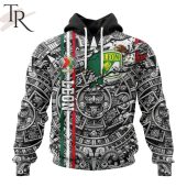 Liga Mx Club Leon Special Aztec Design Hoodie Generous Look - demo10