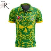 Liga Mx Club Leon Special Dia De Muertos Design Polo Shirt Heroine - demo10