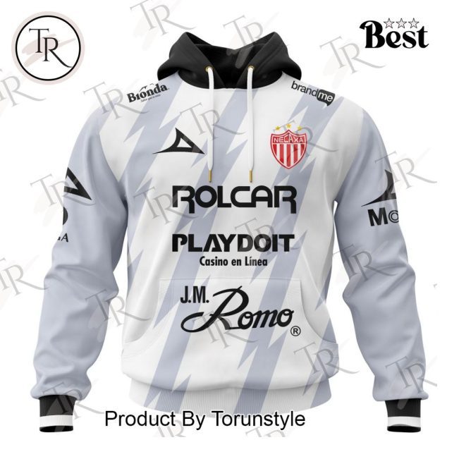 LIGA MX Club Necaxa Personalized 2025 Away Kits Hoodie - soulcals.com