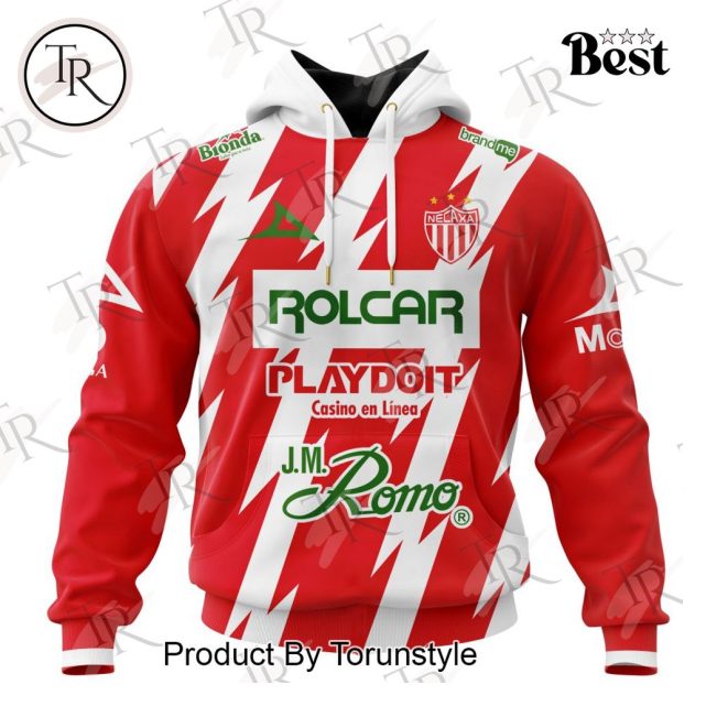 LIGA MX Club Necaxa Personalized 2025 Home Kits Hoodie - soulcals.com