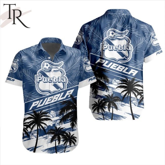 LIGA MX Club Puebla Special Hawaiian Shirt - soulcals.com