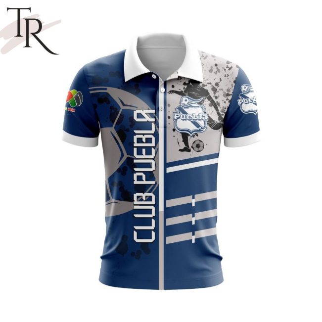 LIGA MX Club Puebla Special Polo Design Concept Kits - soulcals.com