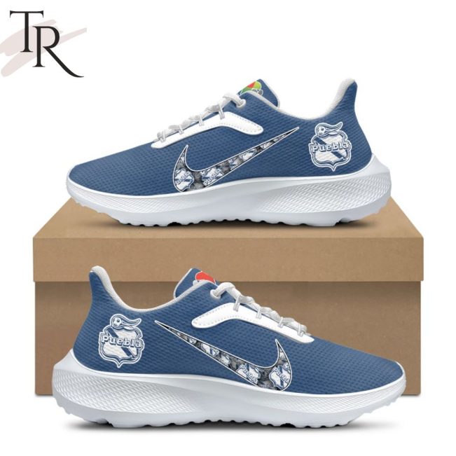 LIGA MX Club Puebla Special BZ9 Running Shoes Design - soulcals.com