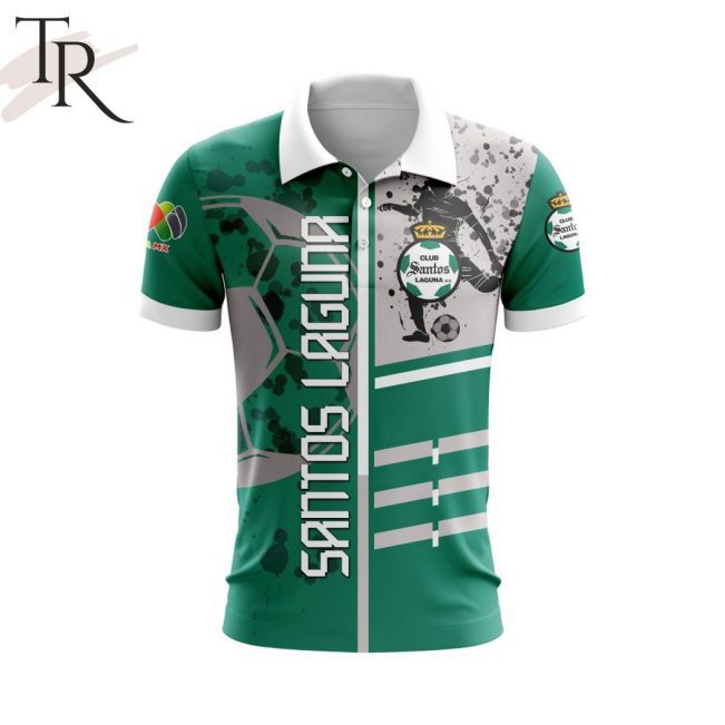 LIGA MX Club Santos Laguna Special Polo Design Concept Kits - soulcals.com