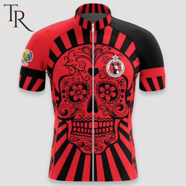 LIGA MX Club Tijuana Special Dia De Muertos Design short and long Cycling Jersey - soulcals.com