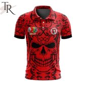 Liga Mx Club Tijuana Special Dia De Muertos Design Polo Shirt Damn Good - demo10