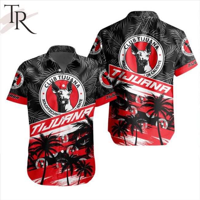 LIGA MX Club Tijuana Special Hawaiian Shirt - soulcals.com