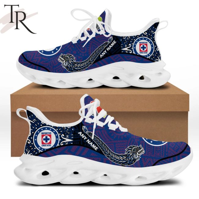 LIGA MX Cruz Azul Special Aztec Design F21 Shoes - soulcals.com