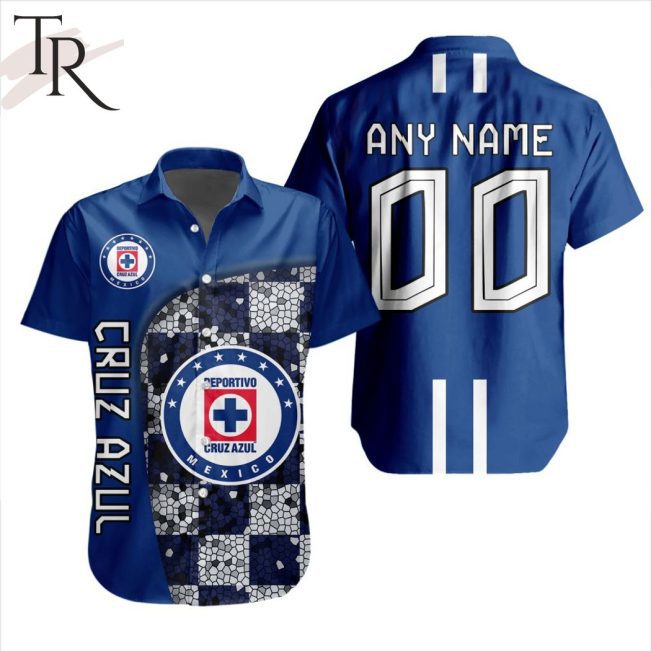 LIGA MX Cruz Azul Special Design Concept Hawaiian Shirt - soulcals.com